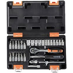 Набор торцовых головок с трещоткой Vihri 73/6/7/1 Thumb