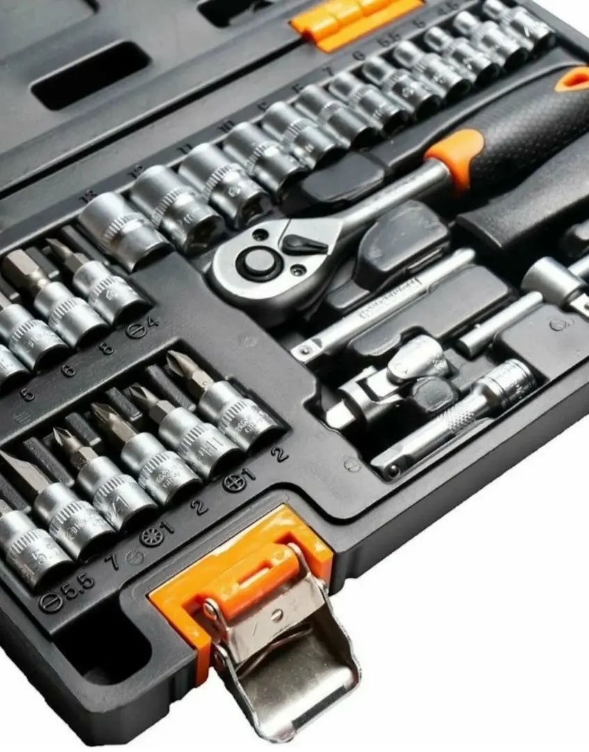 Набор торцовых головок с трещоткой Vihri 73/6/7/1 - 7