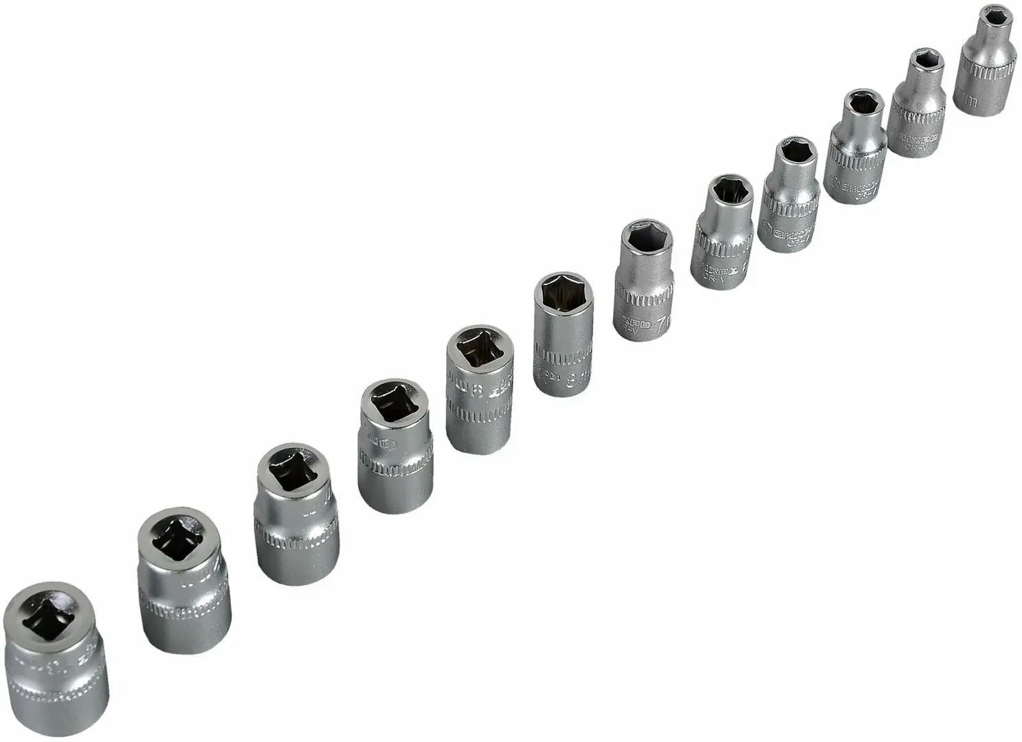 Набор торцовых головок с трещоткой Vihri 73/6/7/1 - 6