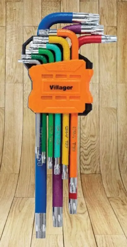 Set chei hexagonale Villager 59882 - 3