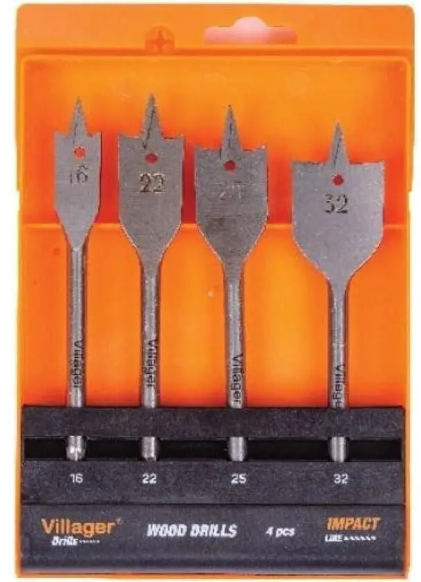 Set burghie pentru lemn Villager 062718