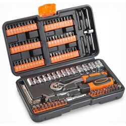 Set de biti si chei tubulare cu clichet VonHaus 3515179