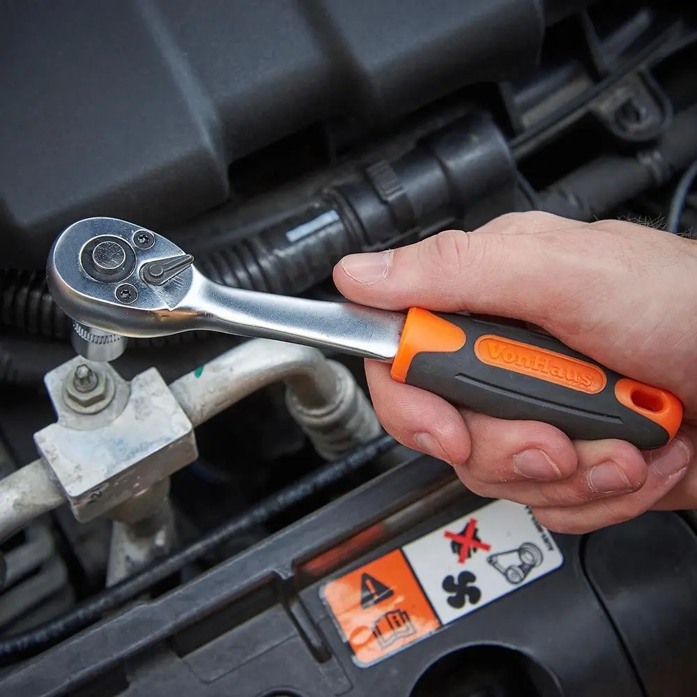 Set de biti si chei tubulare cu clichet VonHaus 3515179