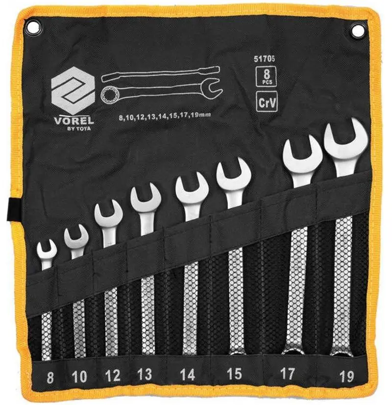 Набор комбинированных ключей Vorel 51705