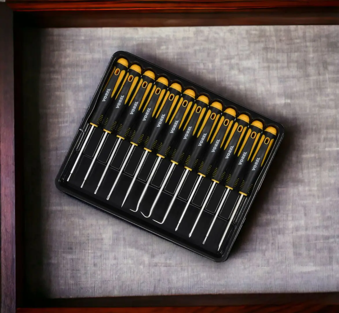 Set de surubelnite si carlige Vorel 64555