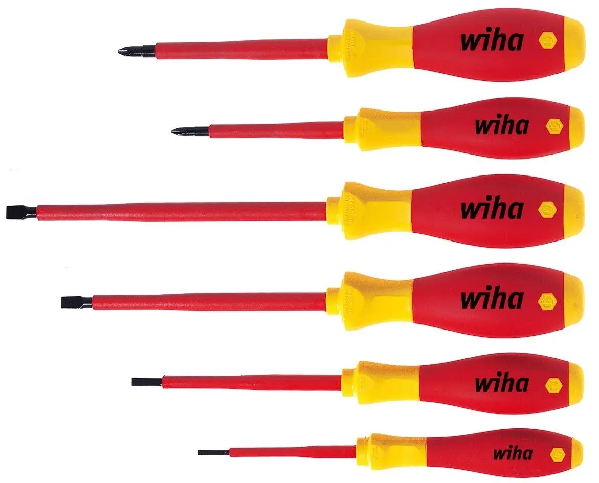 Набор отвёрток Wiha W008345 (Red/Yellow)