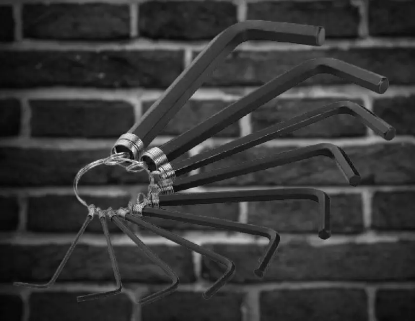 Set chei hexagonale Wokin 208510