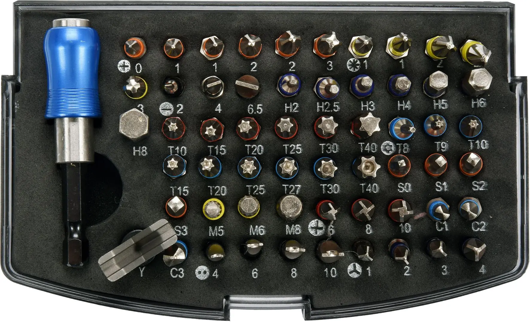 Набор бит Yato YT-04624