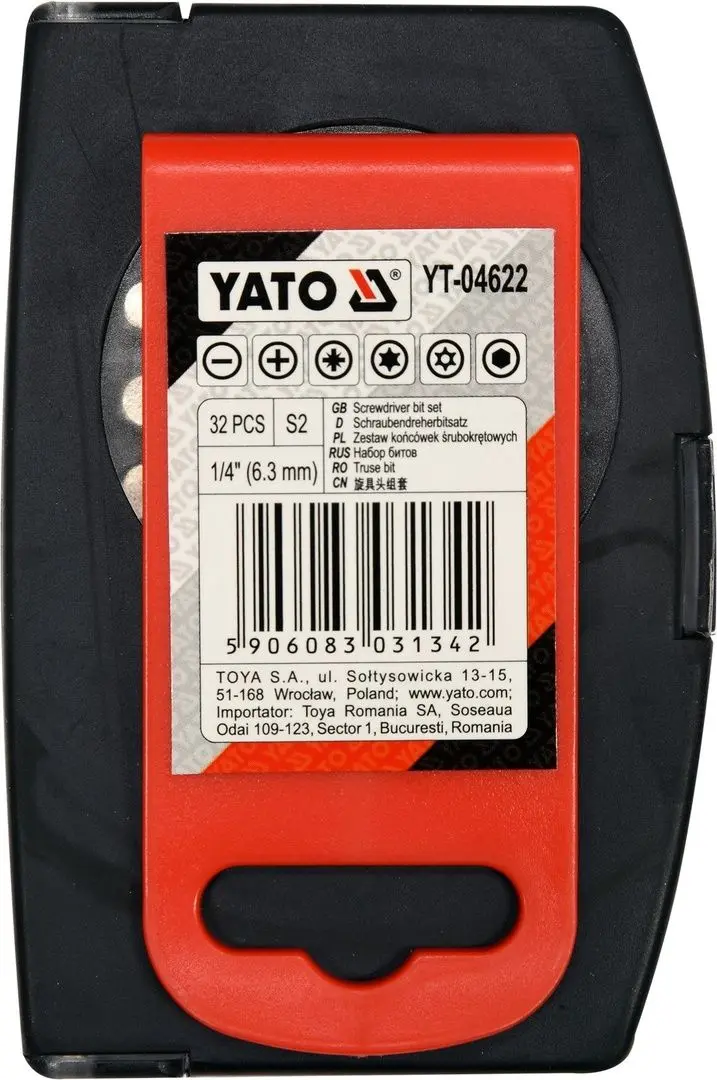Set bit Yato YT-04622