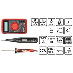 Набор инструментов для электрика Yato YT-39009 Thumb