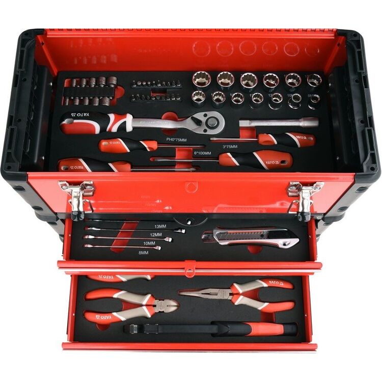 Set instrumente Yato YT-09104 (Black/Red)
