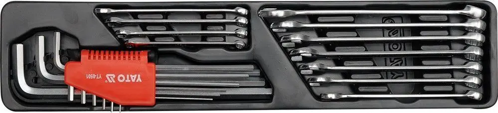 Набор инструментов Yato YT-3895 (Black)