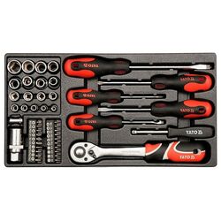Set de instrumente Yato YT-38951 (Red/Black) Thumb
