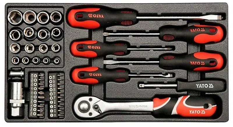 Set de instrumente Yato YT-38951 (Red/Black)