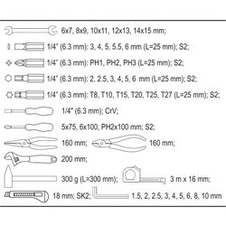 Набор инструментов Yato YT-39280 Thumb