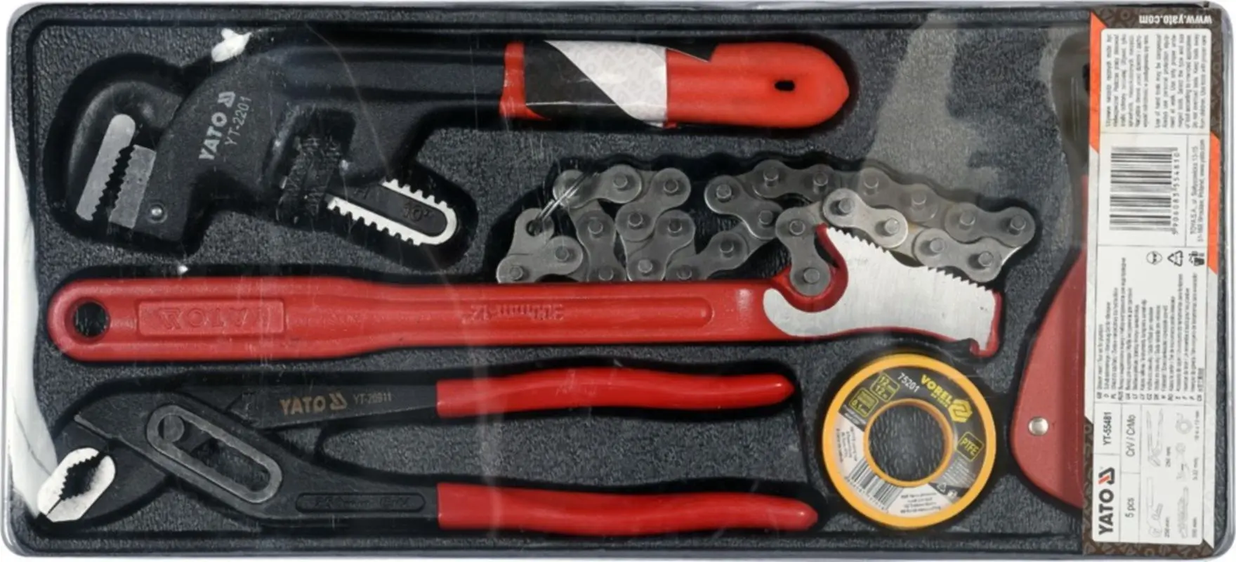 Set de instrumente Yato YT-55481 N2