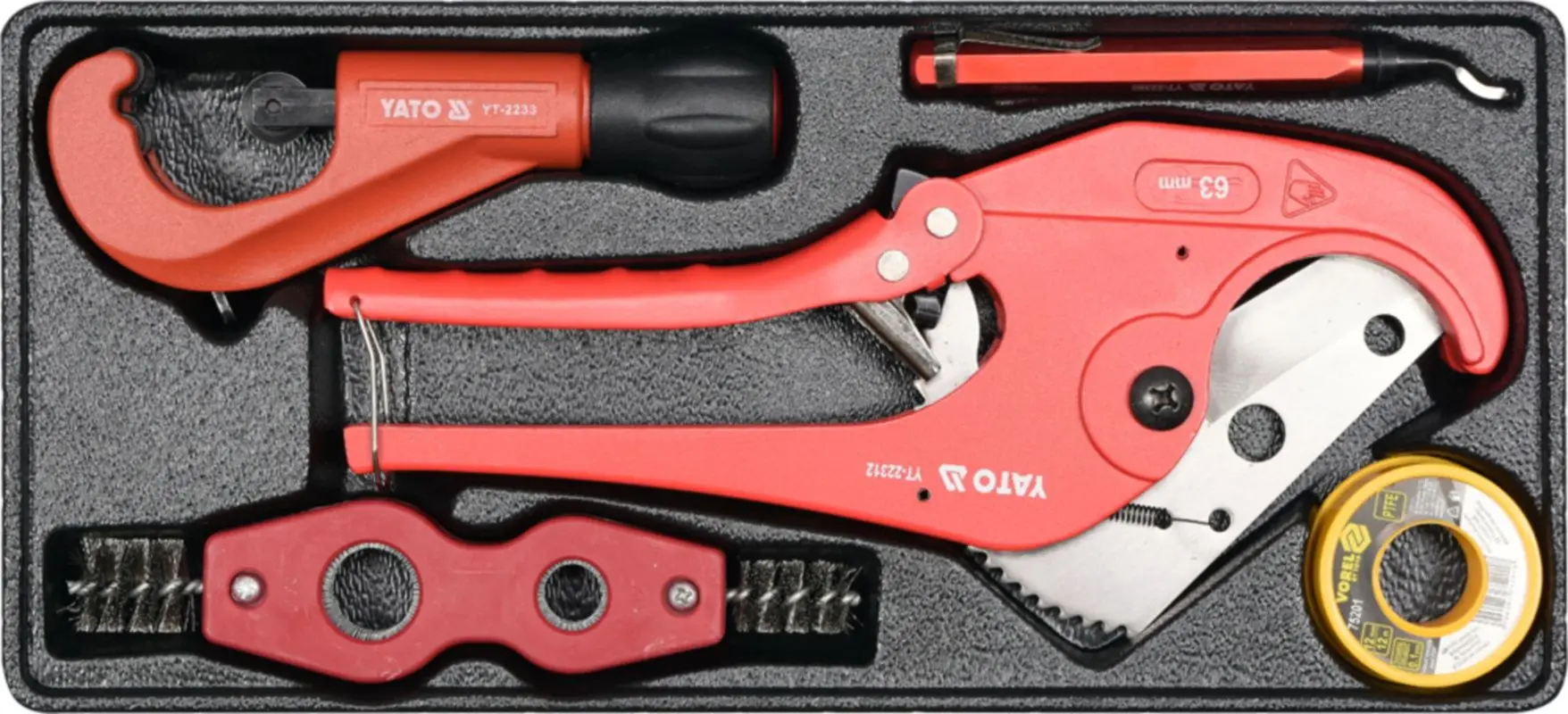 Набор труборезов Yato YT-55482 N3