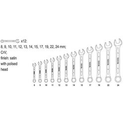 Набор комбинированных ключей Yato YT-0362 Thumb