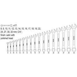 Набор комбинированных ключей Yato YT-0363 Thumb