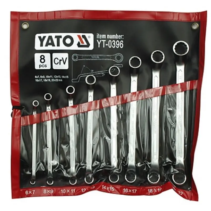 Набор накидных ключей Yato YT-0396