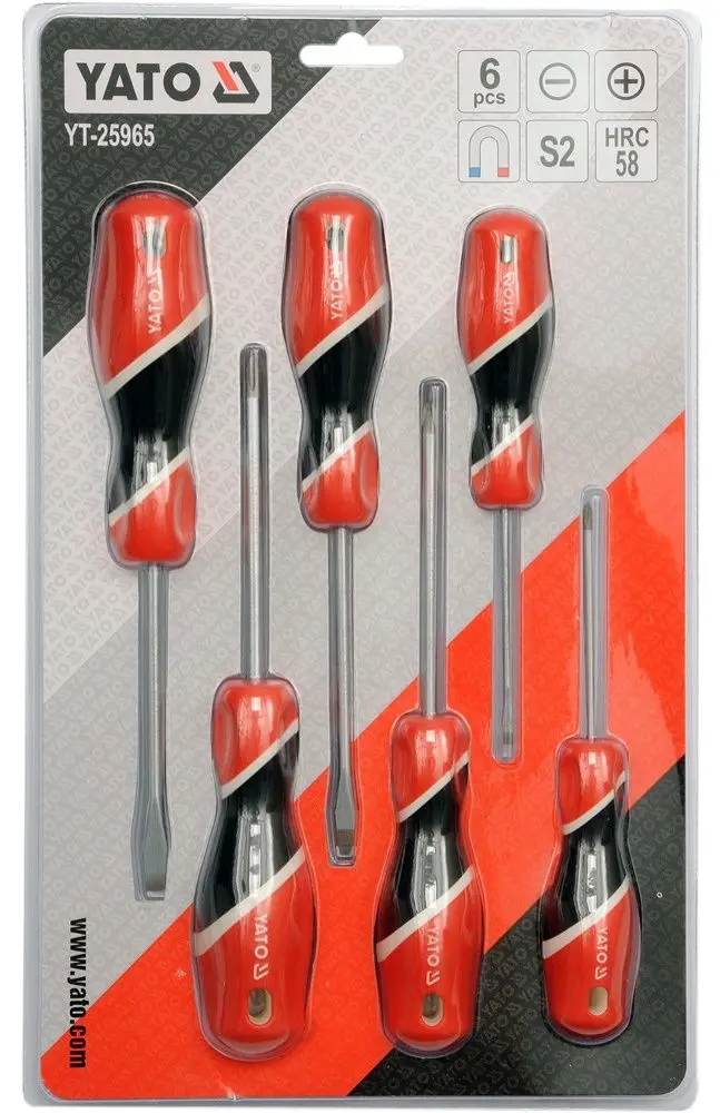 Набор отверток Yato YT-25965