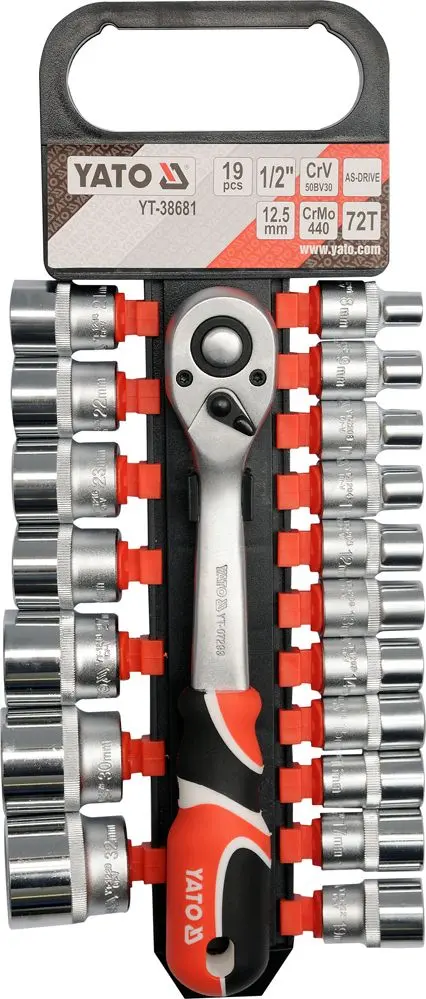 Set chei tubulare Yato YT-38681