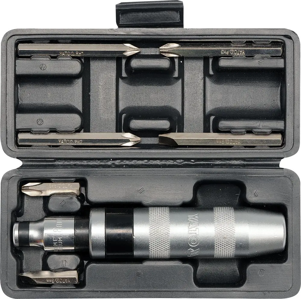 Set surubelnita de impact + biti Yato YT-2802