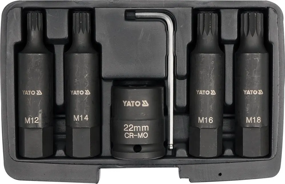 Set de biti impact Yato YT-1157