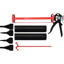 Пистолет для герметика + аксессуары Yato YT-67580