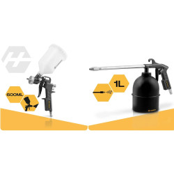 Set instrumente pneumatice Humberg HM-256 525610 (Yellow/Black) Thumb