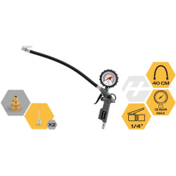 Set instrumente pneumatice Humberg HM-256 525610 (Yellow/Black) Thumb