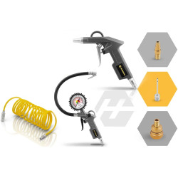 Set instrumente pneumatice Humberg HM-256 525620 (Yellow/Black) Thumb