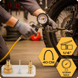 Set instrumente pneumatice Humberg HM-256 525620 (Yellow/Black) Thumb