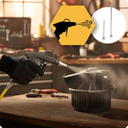 Set instrumente pneumatice Humberg HM-256 525620 (Yellow/Black) Thumb