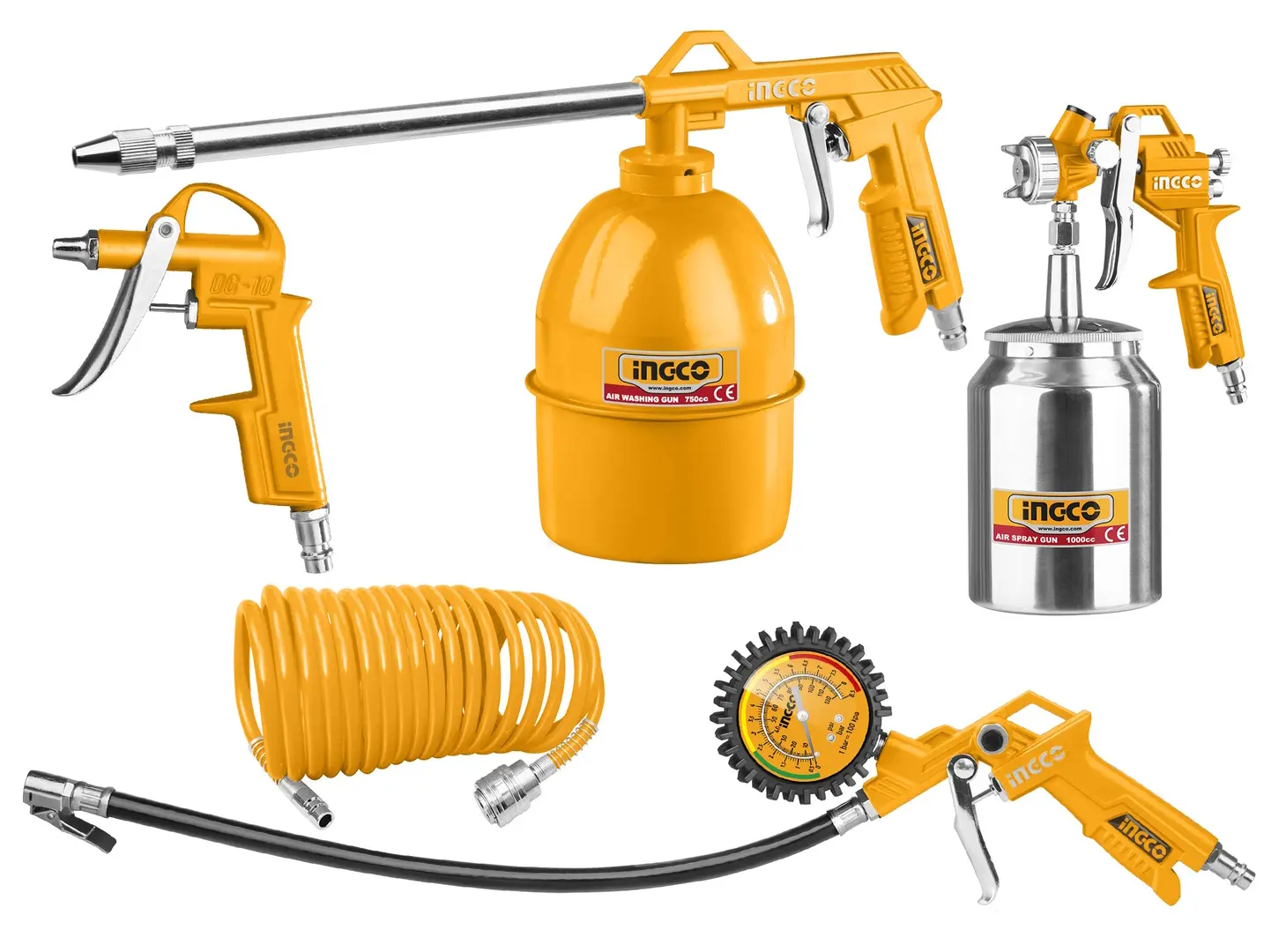 Set scule pneumatice Ingco AKT0051