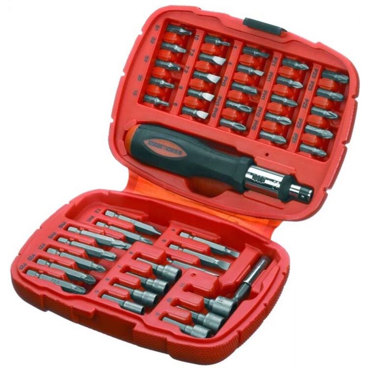 Набор отвертка + биты Black&Decker A7039