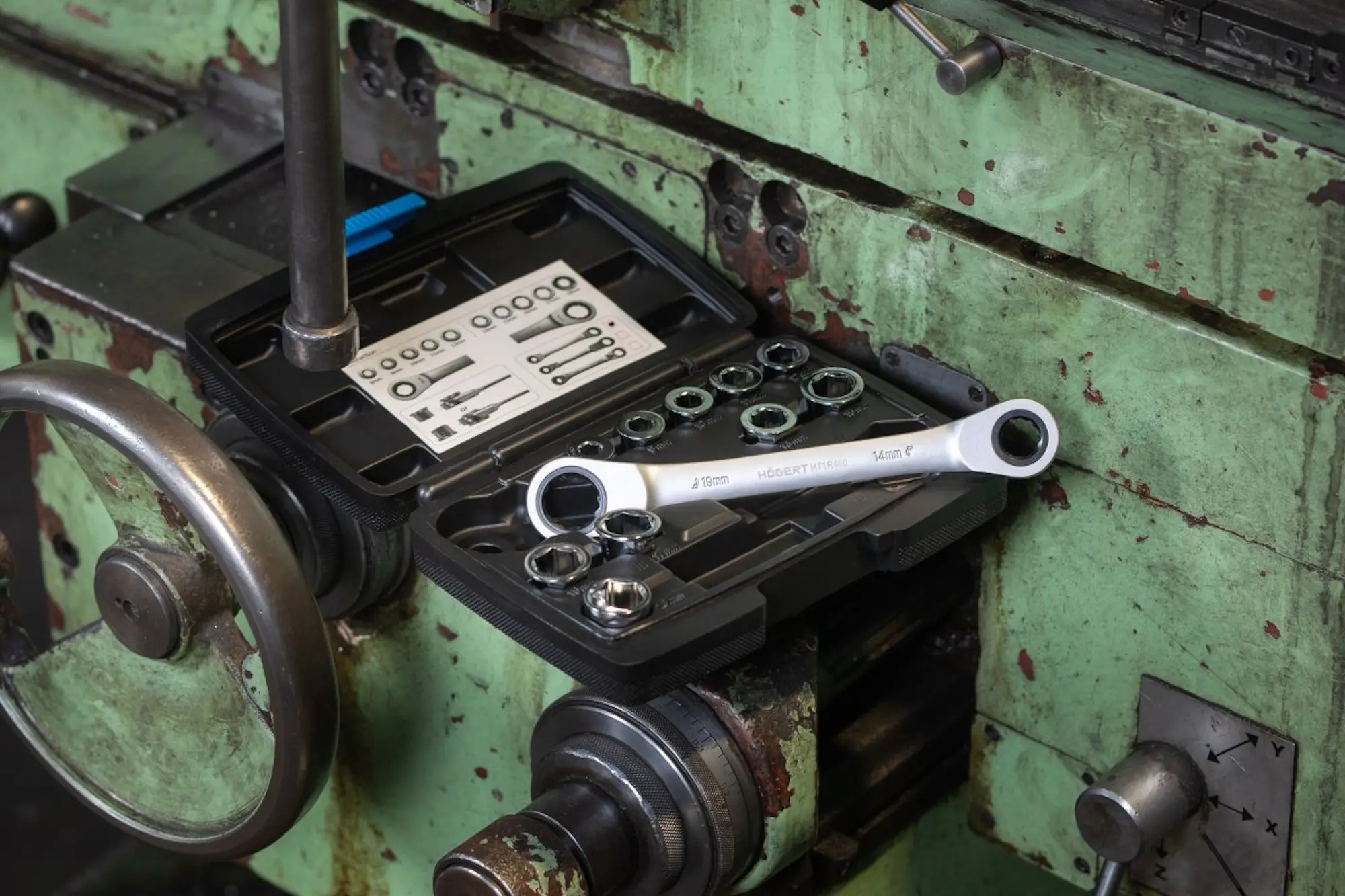 Set chei tubulare Hoegert HT1R490