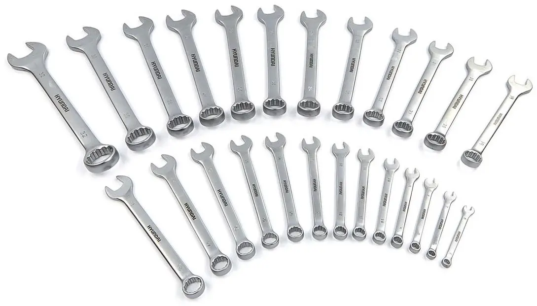 Набор комбинированных ключей Hyundai HY-59505