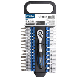 Set chei tubulare cu clichet Hyundai HY-59634