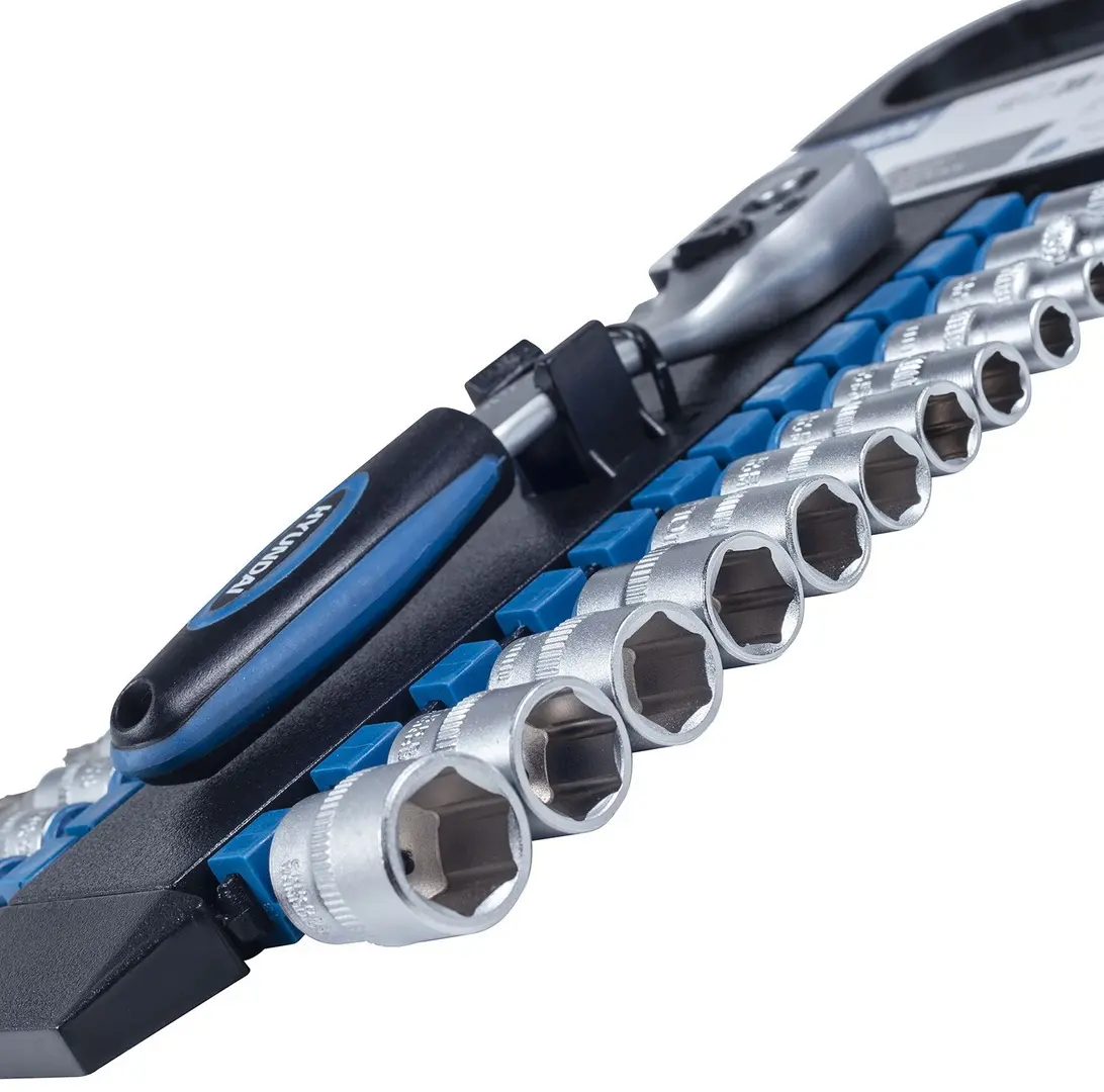 Набор торцевых головок с трещоткой Hyundai HY-59634