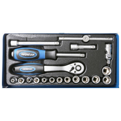 Набор торцевых головок с трещоткой Hyundai HY-59671 Thumb