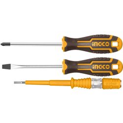 Набор инструментов Ingco HKTH20809 (Yellow/Brown) Thumb