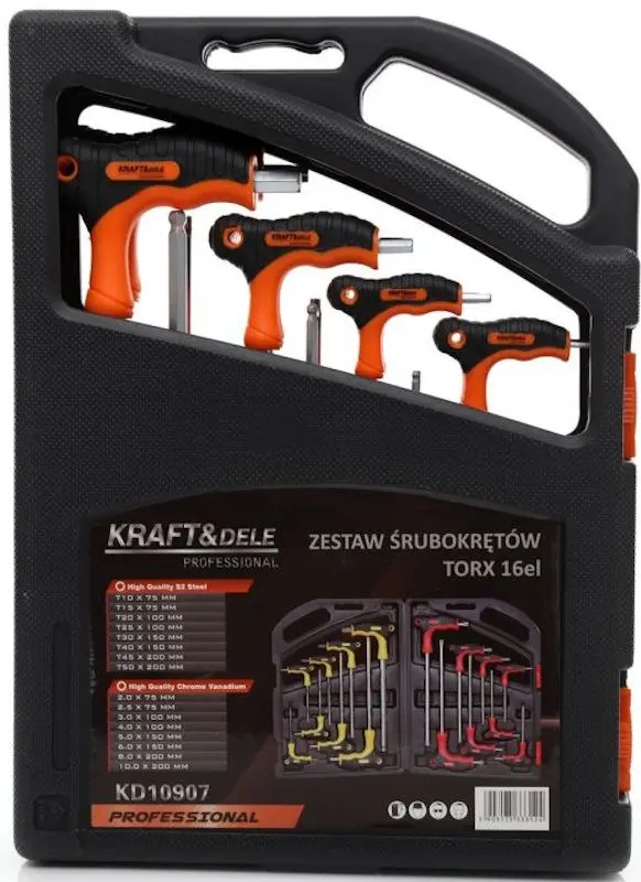 Set surubelnite Kraft&Dele Professional KD10907