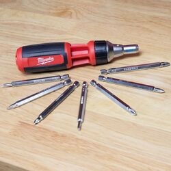 Set biti + surublenita Milwaukee 4932471598 (Red/Black) Thumb