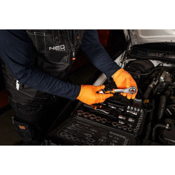 Набор торцевых головок с трещоткой Neo Tools 10-019 Thumb