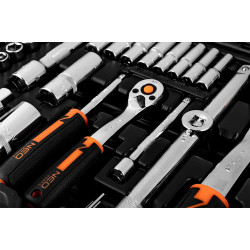 Набор торцевых головок с трещоткой Neo Tools 10-066 Thumb