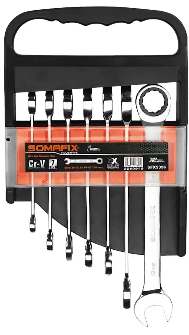 Набор комбинированных ключей Somafix SFX5396