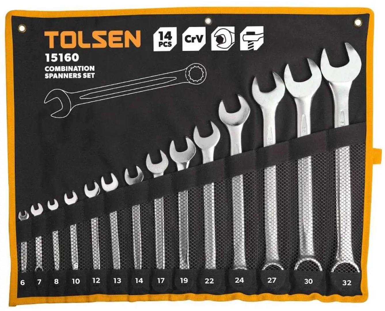 Set chei combinate Tolsen 15160