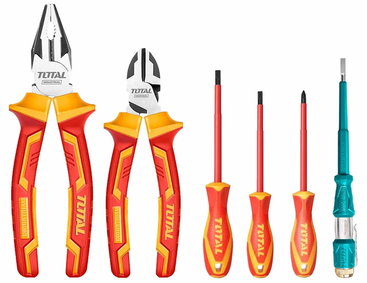 Set scule Total Tools THKIST3062 (Red/Yellow)