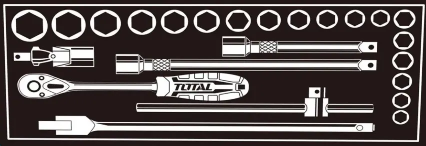 Set scule Total THT121242